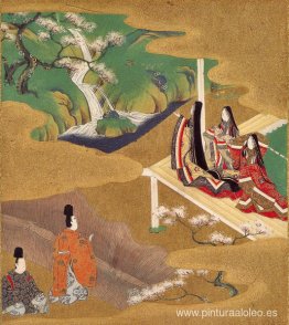 Ilustración del Genji Monogatari (Wakamurasaki) Ilustración del Genji Monogatari (Wakamurasaki)