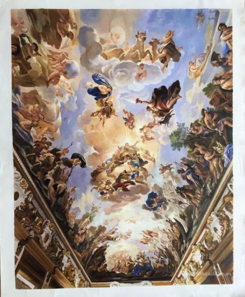 Este motivo, pintado a mano por nosotros