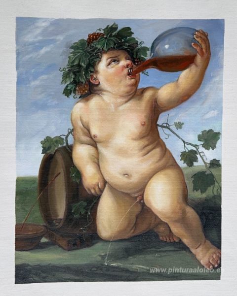 Este motivo, pintado a mano por nosotros