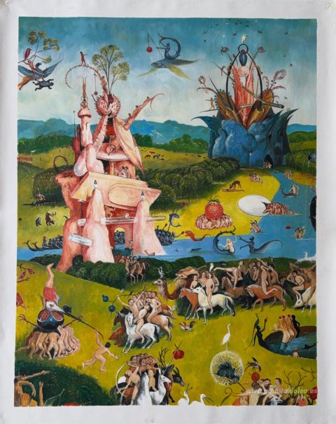 Este motivo, pintado a mano por nosotros