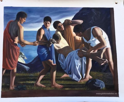 Este motivo, pintado a mano por nosotros