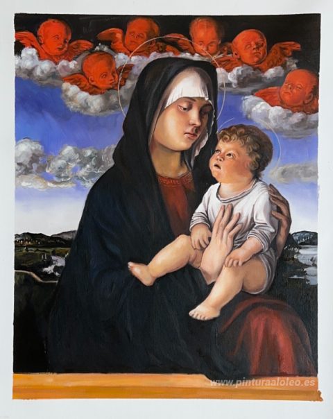 Este motivo, pintado a mano por nosotros