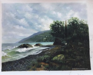 Paisaje en Crimea