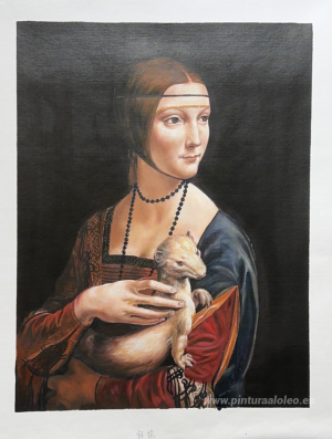 La dama del armiño (Cecilia Gallerani)