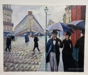 París, un día lluvioso 