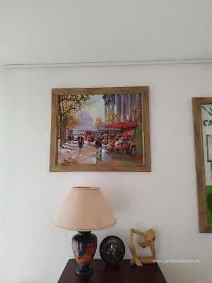 Vendedor de flores en La Madeleine