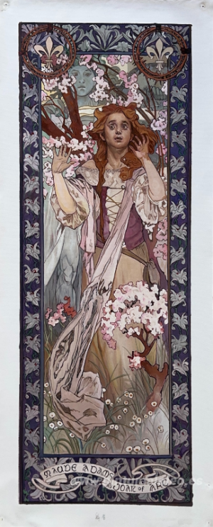 Maude Adams como Juana de Arco