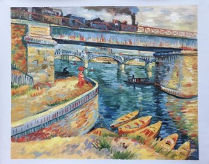 Puentes sobre el Sena en Asnières 