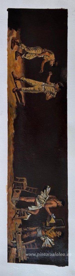 Bailando en la vida real y en el teatro.