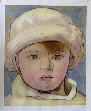 Retrato de Paulo, hijo del artista.