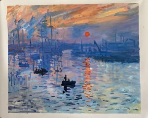 Impresión, amanecer