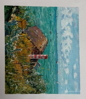 La cabaña en Saint-Adresse