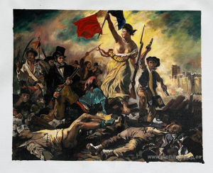 La libertad guiando al pueblo 