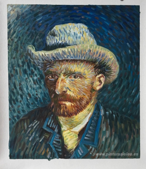 Autorretrato con sombrero de fieltro