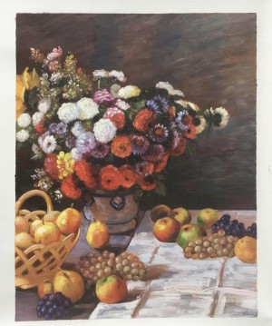 Flores y frutas
