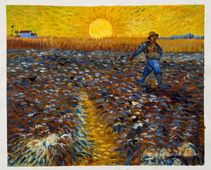 El Sembrador (Sembrador con Sol Poniente)
