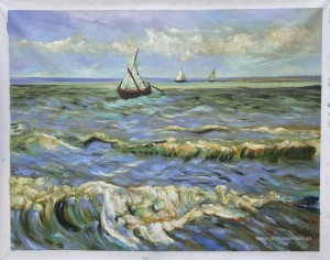 Paisaje marino en Saintes-Maries