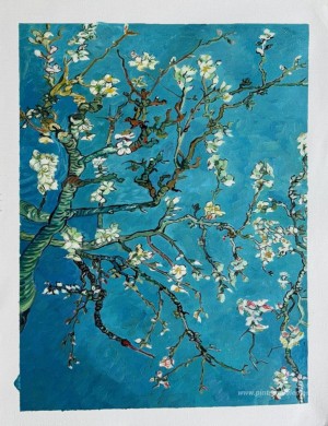 Ramas con Almendro en Flor 