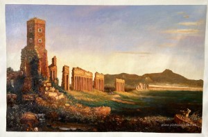 Acueducto cerca de Roma