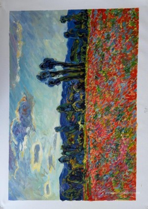 Campo de amapolas en Giverny