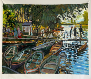 Bañistas en La Grenouillere
