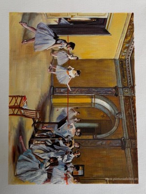 Clase de baile en la ópera