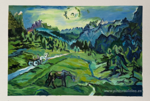 Paisaje de los Dolomitas: Tre Croci