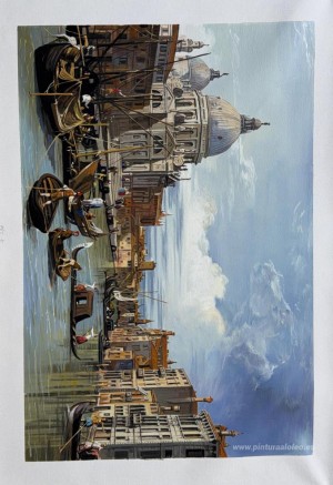 El Gran Canal y la Iglesia de la Saludo