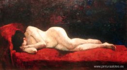 Desnuda Acostada Desnuda Acostada