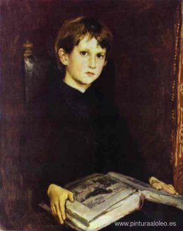 Retrato de Michael Vasnetsov, el hijo del artista Retrato de Michael Vasnetsov, el hijo del artista