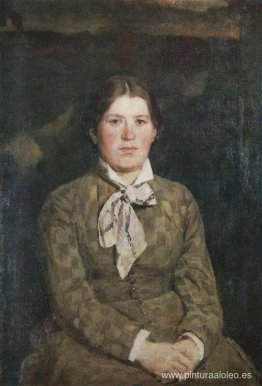 Retrato de V. Vasnetsov, la esposa del artista. Retrato de V. Vasnetsov, la esposa del artista.