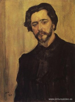 Retrato del escritor Leonid Andreev Retrato del escritor Leonid Andreev