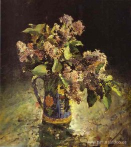 Lilas en florero Lilas en florero
