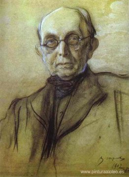 Retrato de K. Pobedonostsev Retrato de K. Pobedonostsev