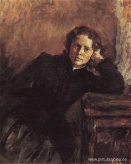 Por la ventana. Retrato de Olga Trubnikova Por la ventana. Retrato de Olga Trubnikova