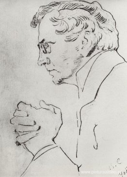 Retrato de V.I. Kachalov Retrato de V.I. Kachalov