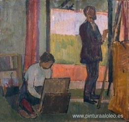 Pintura de Frederick y Jessie Etchells Pintura de Frederick y Jessie Etchells