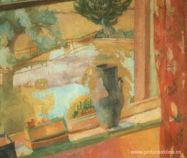 Vista del estanque en Charleston Vista del estanque en Charleston