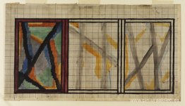 Diseño preliminar para la alfombra Lady Hamilton Diseño preliminar para la alfombra Lady Hamilton