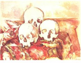 Naturaleza muerta con tres calaveras. Naturaleza muerta con tres calaveras.