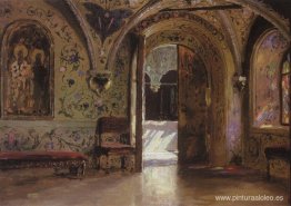 Palacio Terem. El rendimiento de las cámaras del pórtico de Oro. Palacio Terem. El rendimiento de las cámaras del pórtico de Oro.