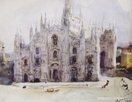 La catedral de Milán La catedral de Milán