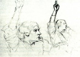 Estudio de "Boyarynya Morozova" Estudio de "Boyarynya Morozova"