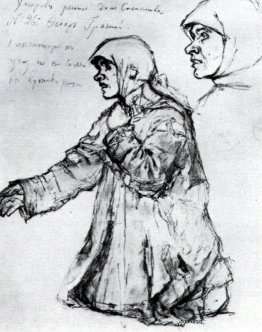 Estudio de "Boyarynya Morozova" Estudio de "Boyarynya Morozova"