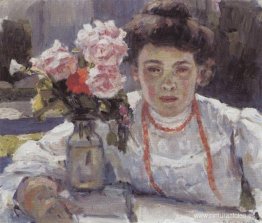Retrato de E. V. Surikova Retrato de E. V. Surikova