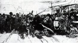 Estudio de "Boyarynya Morozova" Estudio de "Boyarynya Morozova"