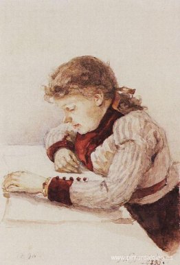 Retrato de K. M. Verkhoturova Retrato de K. M. Verkhoturova