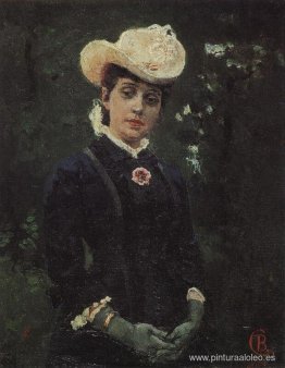 Retrato de E. K. Deryagina Retrato de E. K. Deryagina