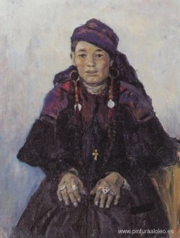 Retrato de Khakasy Retrato de Khakasy