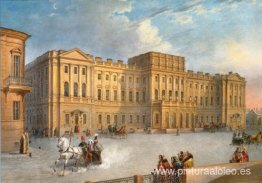 Palacio Mariinsky visto desde el Puente Azul Palacio Mariinsky visto desde el Puente Azul